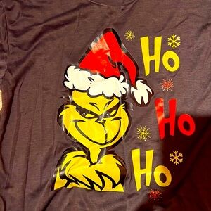 The Grinch “Ho Ho Ho” T shirt size large for wom just in timee for Christmas